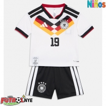 Camiseta Alemania Leroy Sane #19 Primera Equipación para niños Mundial 2026 manga corta (+ pantalones cortos)